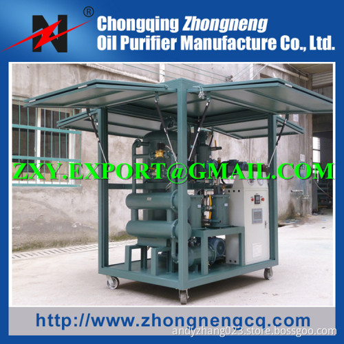 Multi Stage High Vacuum Transformer Oil Filtration Machine
